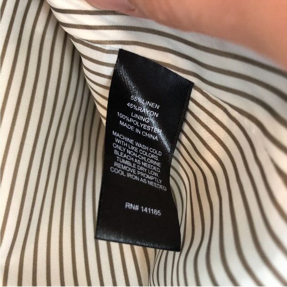 Harve Benard Khaki Women's Blazer - Picture 7 of 10